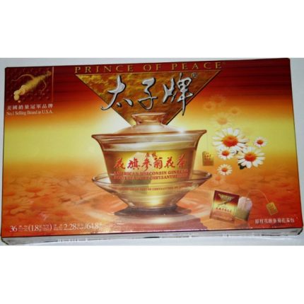 American Wisconsin Ginseng Root Tea with Chrysanthemum