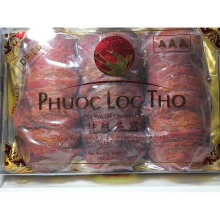 AAA (RED) Premium 250 grams Bird Nest (Phuoc Loc Tho)